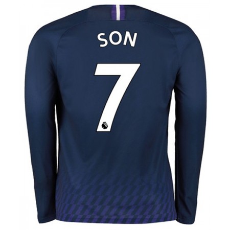 Jalkapallo Pelipaidat Tottenham Hotspur SON 7 Vieraspaita 2019-2020 Pitkähihainen